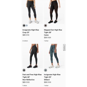 Lulumoon $69/条折扣Leggings 上新 We Made Too Much | lululemon