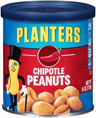 Amazon.com : Planters Chipotle Peanuts (8 ct Pack, 6 oz Canisters) : Everything Else
