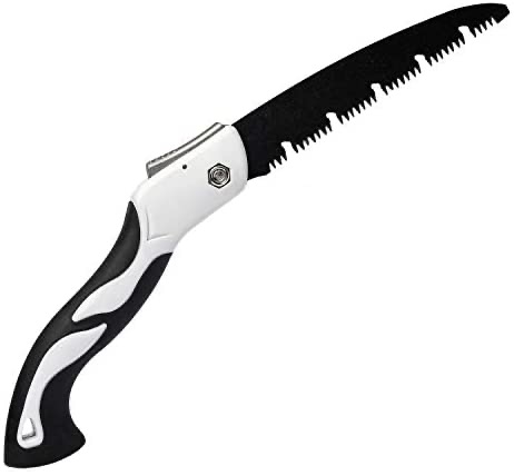 FLINTER 7" Folding Hand Saw with Triple Cutting Teeth - Fast and Clean Cut Hand Pruning Saw Perfect for Tree, Brushes Trimming | Superior SK-5  手锯