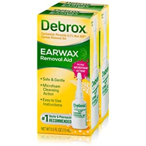 Debrox 耳垢软化清理剂（两瓶装）医师推荐 15ml