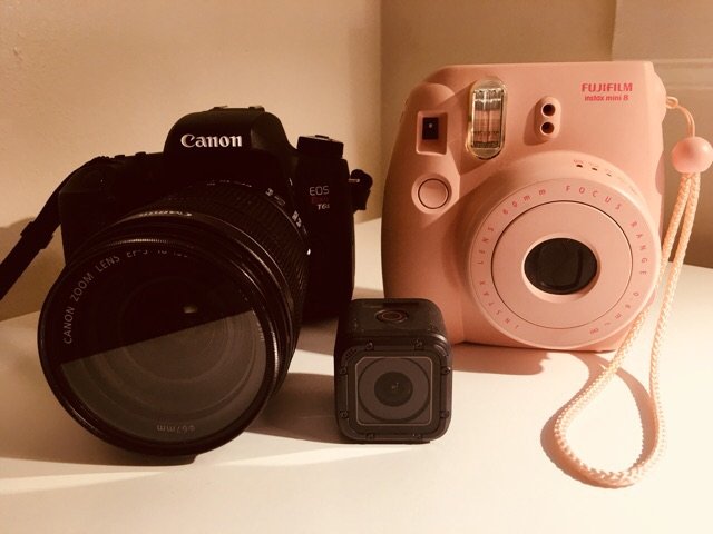 唠唠我家摄影三剑客：Fujifilm Instax，GoPro，和Canon