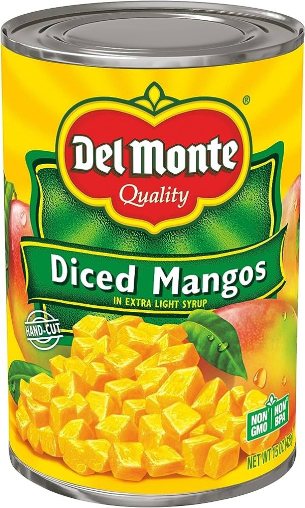 Del Monte 芒果丁水果罐头15oz