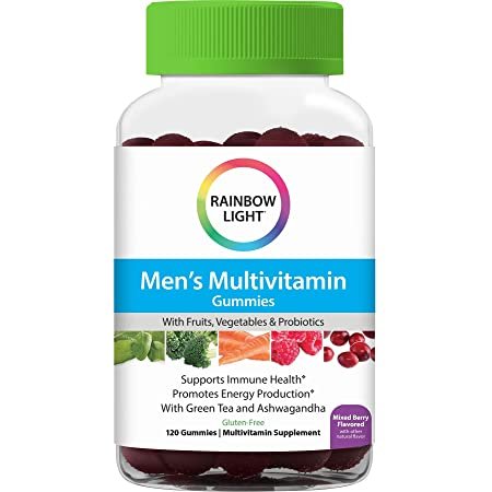 Rainbow Light Men's Gummy Multivitamin 120 Gummies