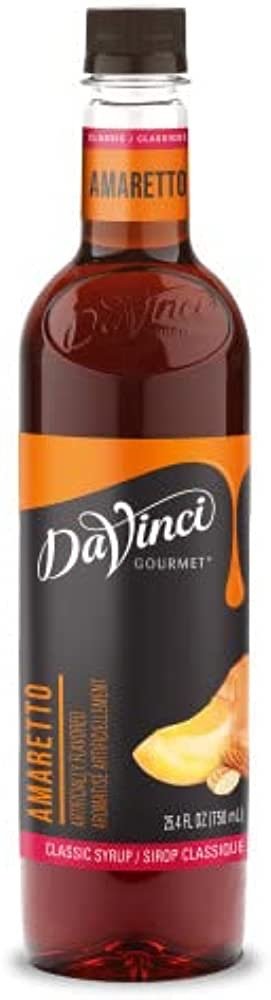 DaVinci Gourmet Classic Amaretto Syrup, 25.4 Fl Oz (Pack of 1)