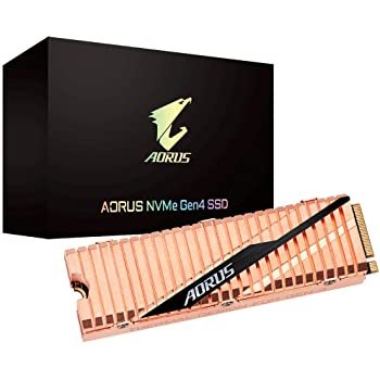 GIGABYTE AORUS NVMe Gen4 M.2 2TB PCIe4.0 SSD w/ Copper Heat Spreader
