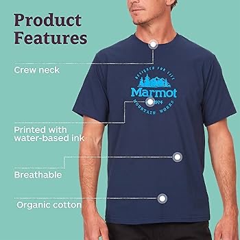 Amazon.com: MARMOT Men's Bivouac Short Sleeve Tee Shirt, Arctic Navy, X-Large : Clothing, Shoes & Jewelry