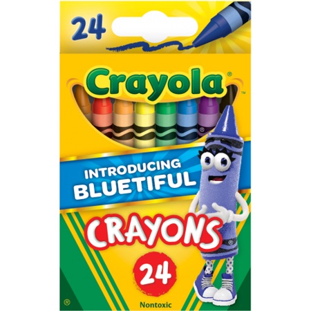 Crayola Classic Crayons 蜡笔, 24 支