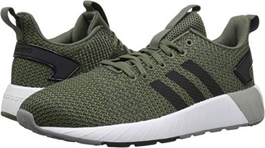 Amazon.com | adidas Men's Questar BYD Running Shoe, Base Green/Black/Grey, 9 M US | Shoes鞋子