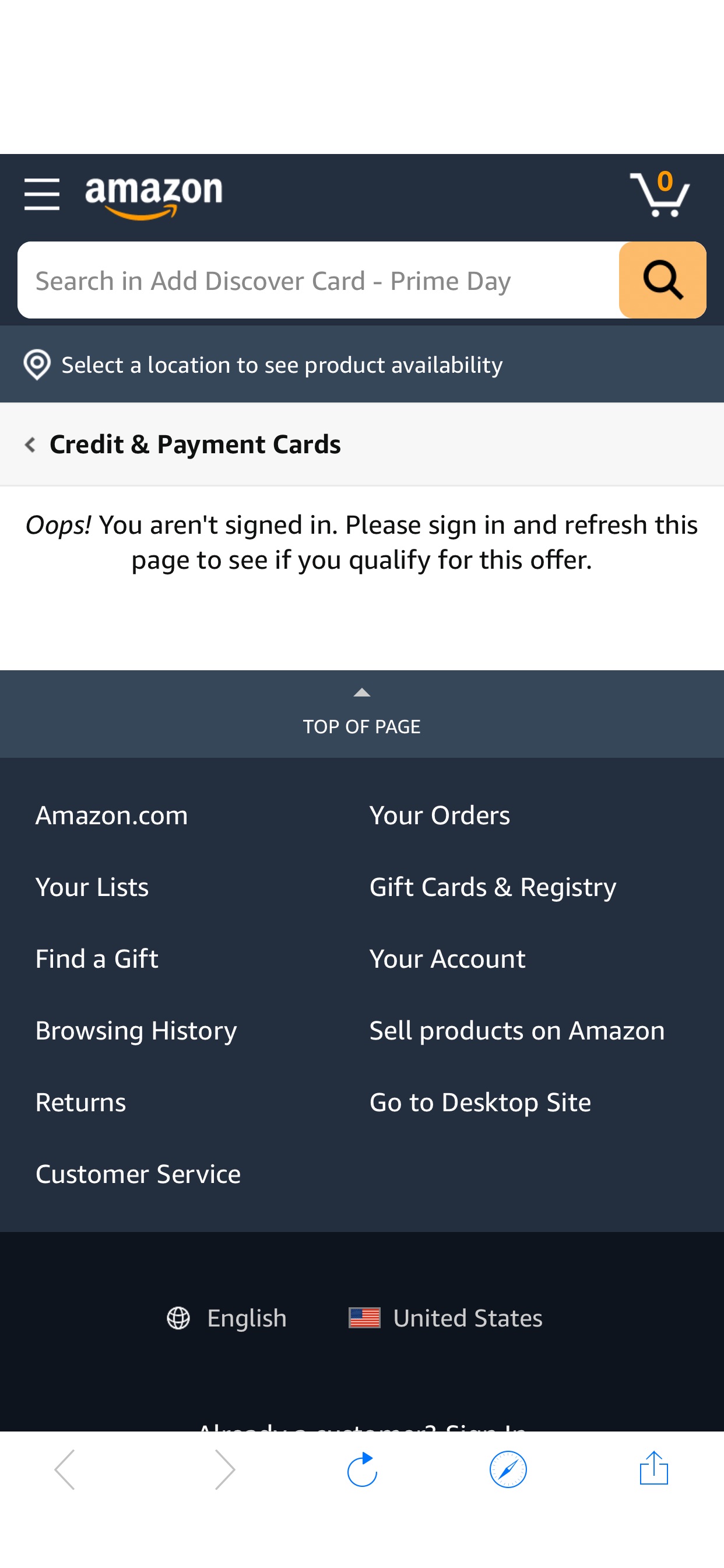 Amazon.com: Add Discover Card - Prime Day: Credit & Payment Cards用discover绑定卡付