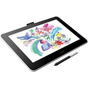 $249.95 Amazon.com: Wacom One 数位屏HD Creative Pen Display, Drawing Tablet With Screen, 13.3 Graphics Monitor