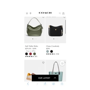 Coach Sale | COACH®折扣区上新 低至五折