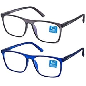 KENZHOU 防蓝光护眼眼镜 2副入 每副仅$5.99