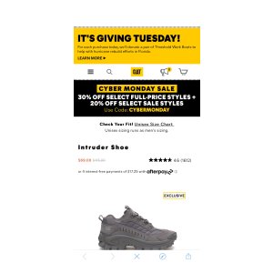 $0 Intruder Shoe - Casual Shoes | CAT Footwear