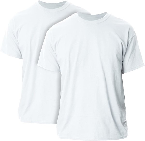 Gildan Men's Ultra Cotton T-Shirt, Style G2000, 2-Pack