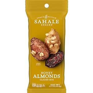 Sahale Snacks 蜂蜜混合口味杏仁1.5oz 18包