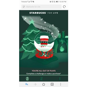 赢取长期免费饮品 参与Starbucks for Life，赢取飞机票耳机免费饮品！