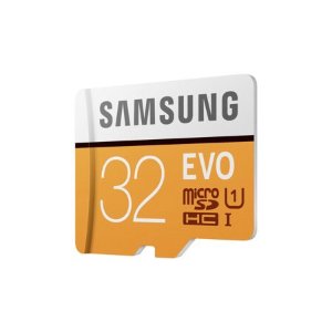 SAMSUNG 32GB EVO Class 10 Micro SDHC Card with Adapter
