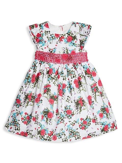 Laura Ashley London Little Girl's Floral Dress on SALE | Saks OFF 5TH