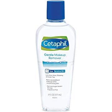 Cetaphil Gentle Waterproof Makeup Remover, 6.0 Fluid Ounce @ Amazon