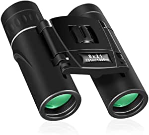 Amazon.com : Binoculars Mini Pocket Binoculars Import Full Optical Glass Mini Lightweight Binoculars Foldable