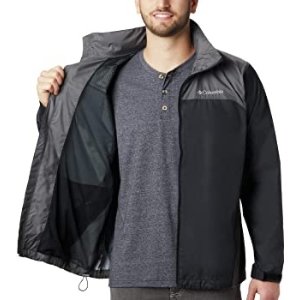 men's columbia glennaker packable rain jacket
