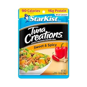 Amazon.com: StarKist Tuna Creations, Sweet &amp; Spicy, 2.6 Oz, Packaging May Vary, Pack of 12 : StarKist: Grocery &amp; Gourmet Food