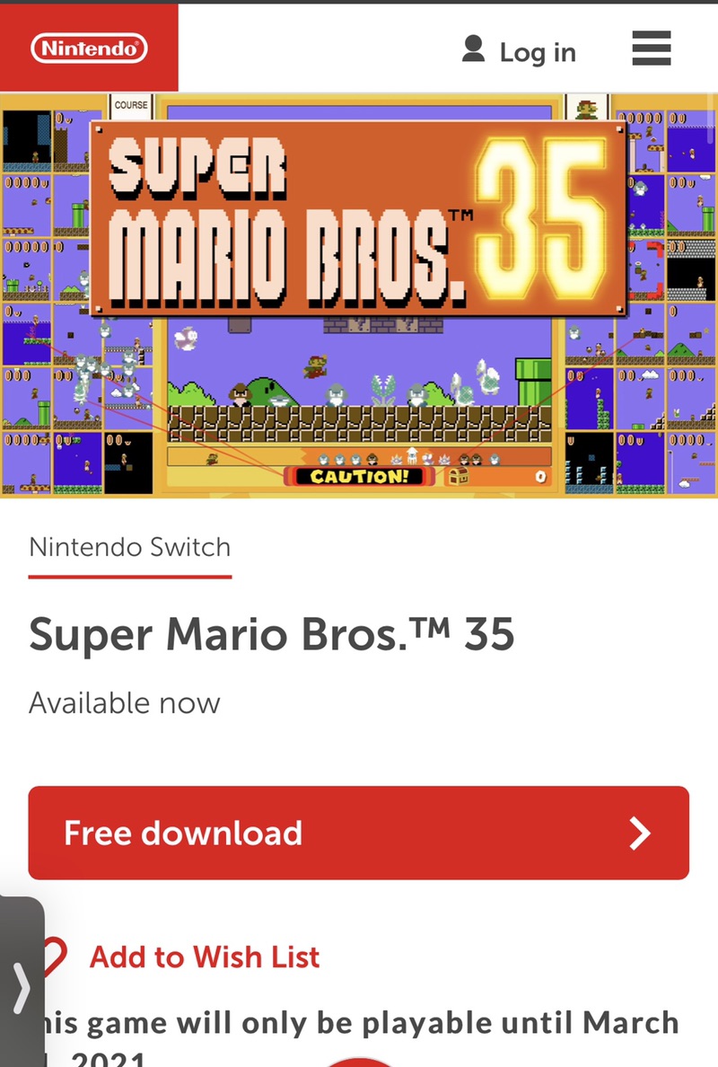 Super Mario Bros 35 for Nintendo Switch - 马里奥游戏