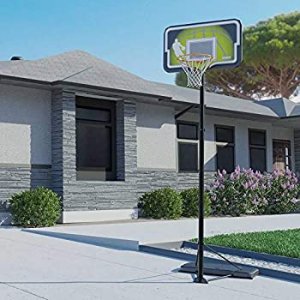$73.51 Lifetime 90992 Adjustable Portable Basketball Hoop, 44-Inch Impact Backboard : Sports & Outdoors篮球架