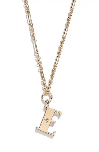 Argento Vivo Sterling Silver Mini Pavé Initial Necklace | Nordstrom