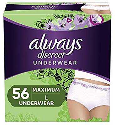 Discreet, Incontinence Underwear for Women