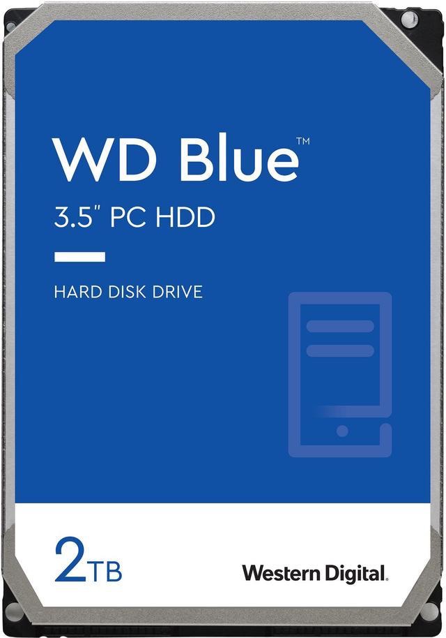 WD Blue 2TB Desktop Hard Disk Drive 5400 RPM 3.5" - Newegg.com好价