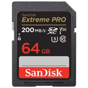 $0.99 SanDisk Extreme PRO 64GB UHS-I U3 SDXC Memory Card SDSDXXU-064G-ANCIN内存卡