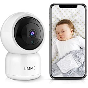 OMMC 高清智能安保摄像头, 支持Alexa, 自带夜视功能