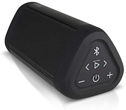56折！OontZ 防水蓝牙音响Angle 3 Ultra Waterproof 5.0 Bluetooth Speaker, 14 Watts, Hi-Quality Sound & Bass, 100 Ft Wireless Range, Play 2, 3 or More Speakers Together, OontZ App, Bluetooth Speakers (Black)