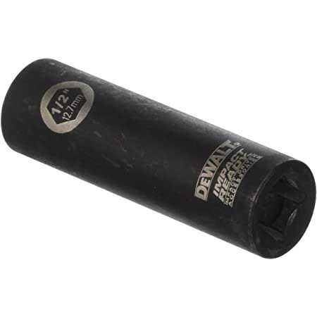 DW2286 1/2-Inch IMPACT READY Deep Socket for 3/8-Inch Drive