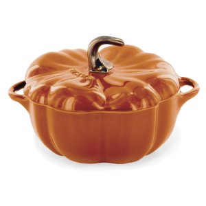 $29.95 Staub Ceramic 24-oz Pumpkin Cocotte - 南瓜锅