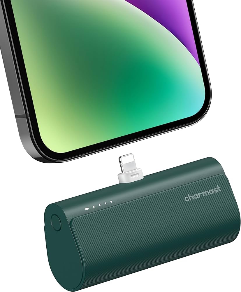 Amazon.com: Charmast Small Portable Charger 5000mAh, Ultra-Compact 20W PD Fast Charging Power Bank Mini Battery Pack Compatible with iPhone 14/14 Pro Max/13/13 Pro Max/12/12 Pro Max/11/XR/X/8/7/6, and