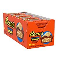 Big Cup Milk Chocolate Peanut Butter with Potato Chips Cups Candy1.3 oz Packs (16 Count)