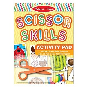Melissa & Doug Scissor Skills Activity Book With Pair of Child-Safe Scissors