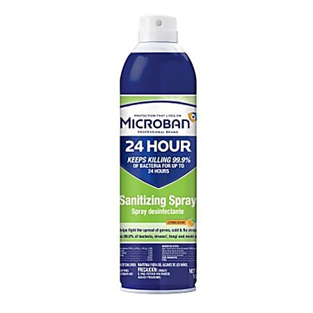 Microban 24小时消毒喷雾 15oz