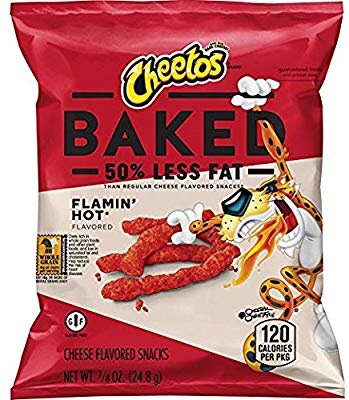Baked Cheetos Crunchy Flamin' Hot, Pack of 40