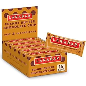 Amazon.com : Larabar Almond Butter Chocolate Chip, Gluten Free Vegan Bars, 16 ct : Everything Else