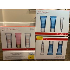 $7.97 Macy’s Backstage 限店內購買 克蘭詩三件小樣護膚組合 白菜價