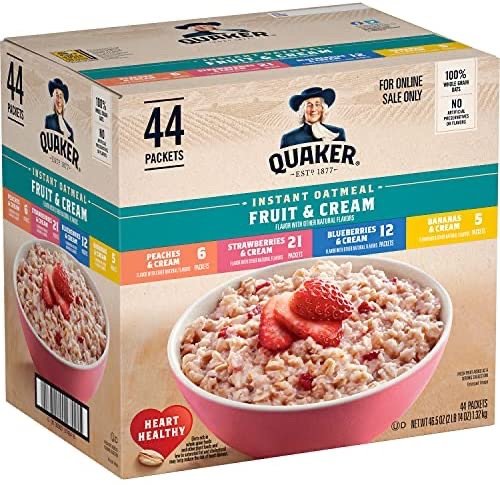 Quaker 即食水果燕麦片 44包装