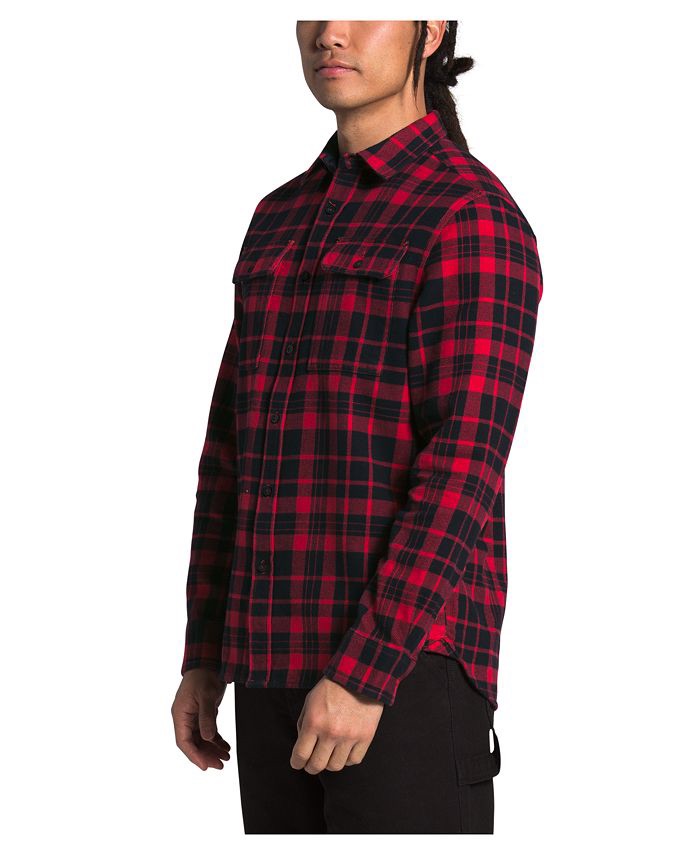 The North Face Mens Arroyo Flannel & Reviews - Casual Button-Down Shirts - Men - Macy's北脸男士格子衬衫