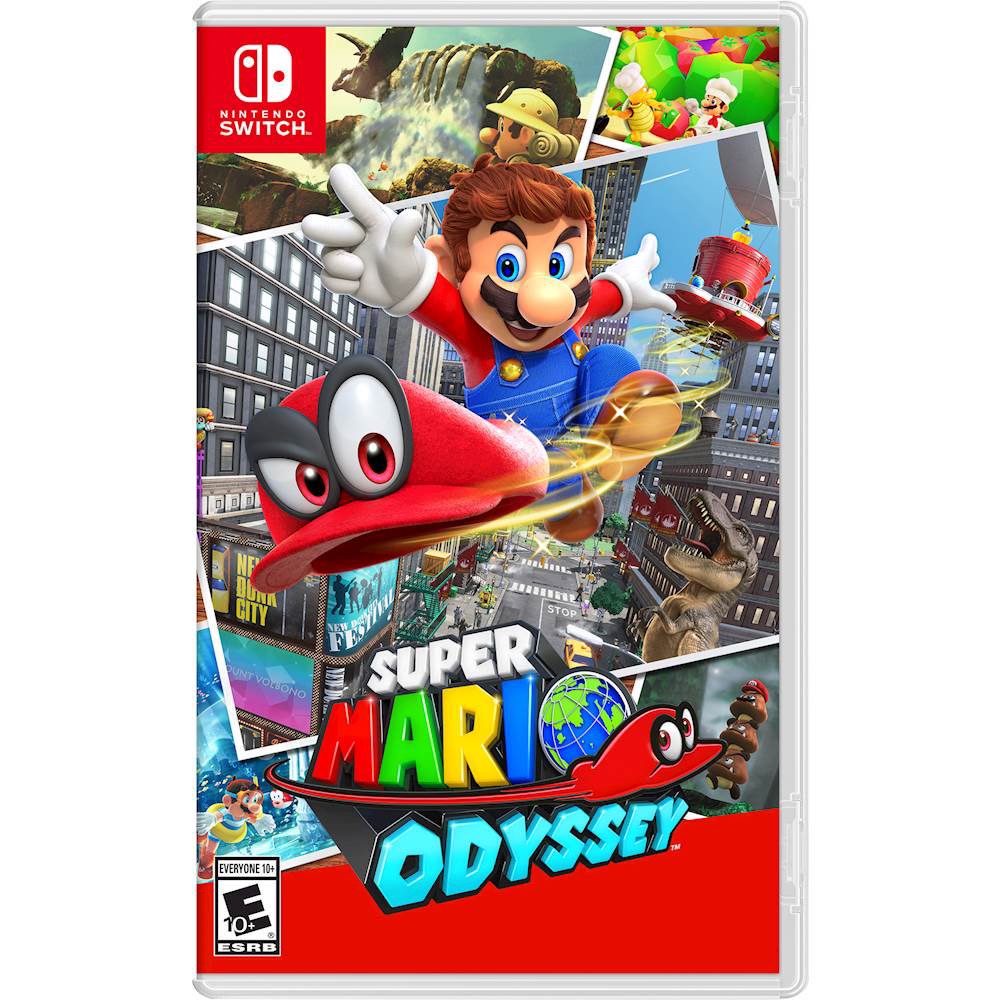 Super Mario Odyssey, Nintendo, Nintendo Switch, 045496590741 - Walmart.com - Walmart.com奥德赛