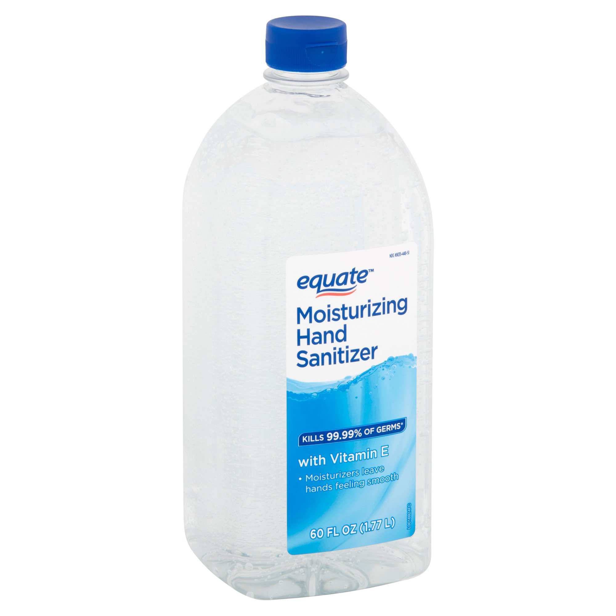 Equate Moisturizing Hand Sanitizer, 60 fl oz - Walmart.com - Walmart.com免洗洗手液