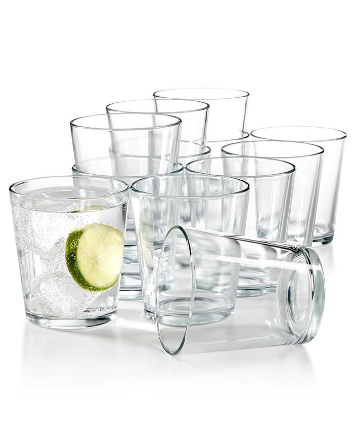 Martha Stewart Collection 12-Pc. Small Tumblers Set, Created for Macy's - Macy's
