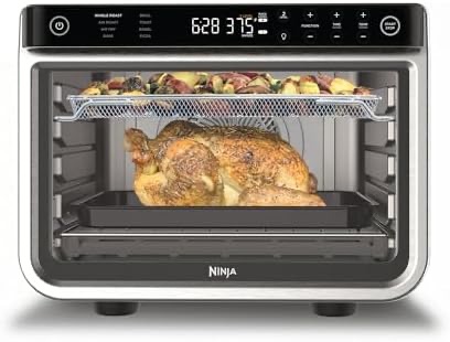 史低价 Amazon.com: Ninja DT201 Foodi 10-in-1 XL Pro Air Fry Digital Countertop Convection Toaster Oven 烤箱 with Dehydrate and Reheat, 1800 Watts, Stainless Steel Finish : Everything Else