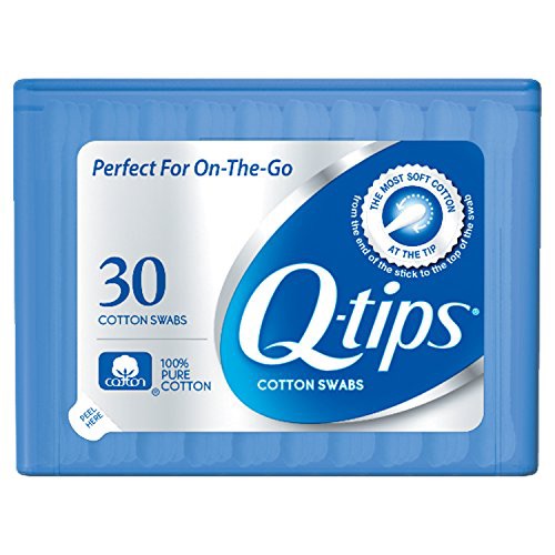 Amazon.com: Q-tips Swabs Travel Pack,30 Count, Pack of 1 blue : Beauty & Personal Care